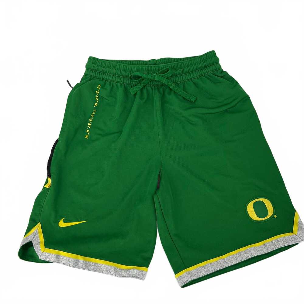 Nike Green/Yellow Oregon Shorts | Women’s S, Polyester